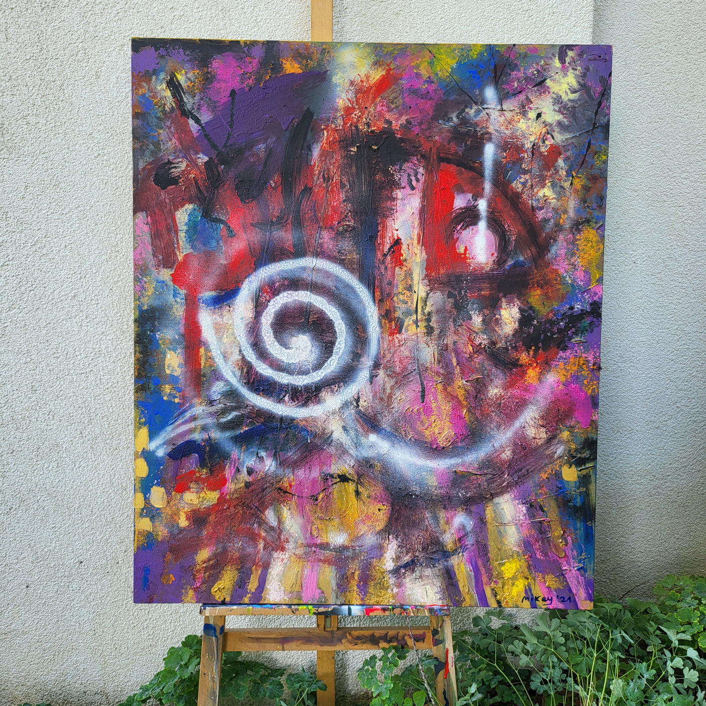 Painting °8 Smiling Evolution