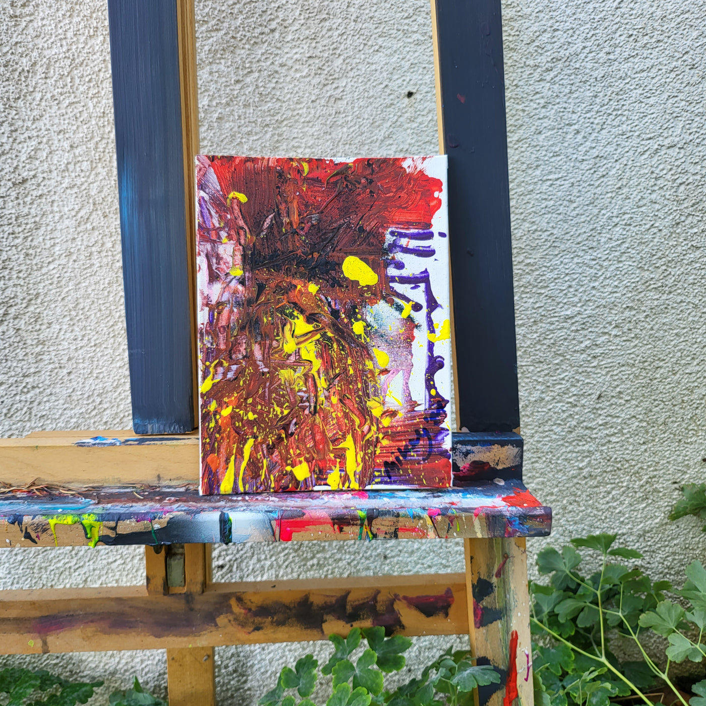 Painting °11 Looking for a New Bubble