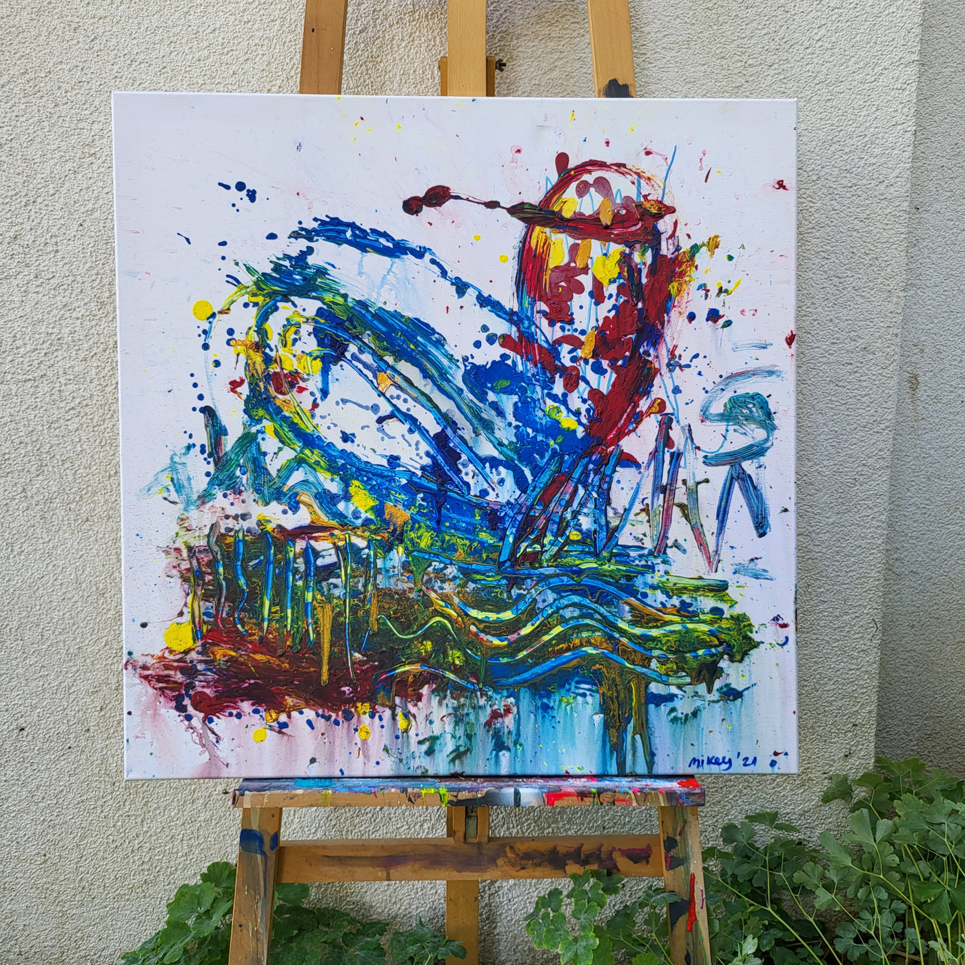 Painting °13 Find Peace not War