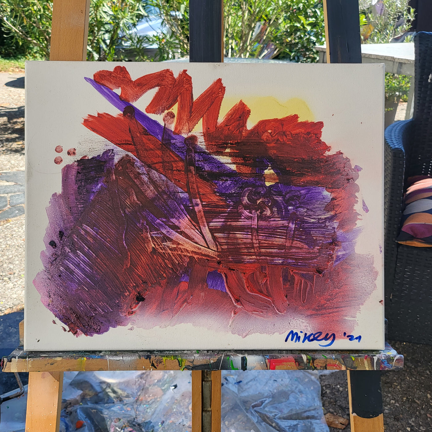 Painting °55 Climbing