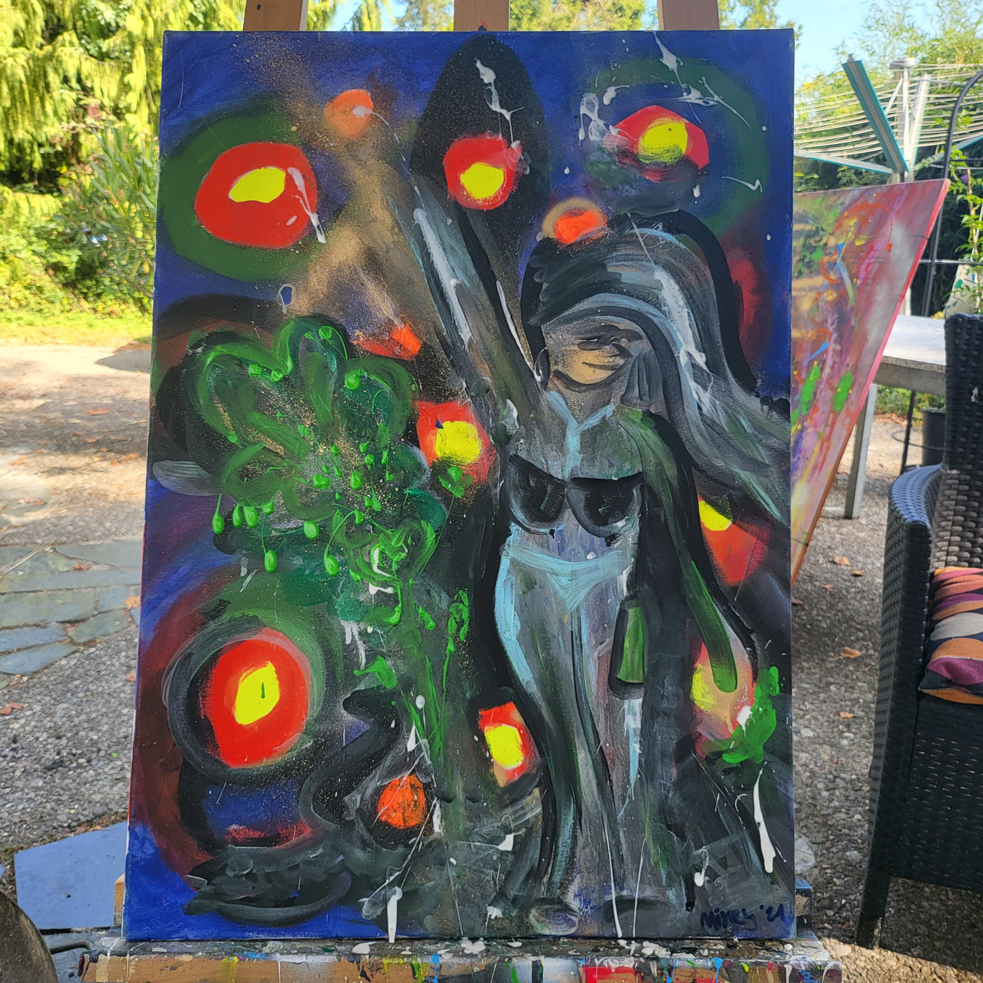 Painting °68 Womanpower