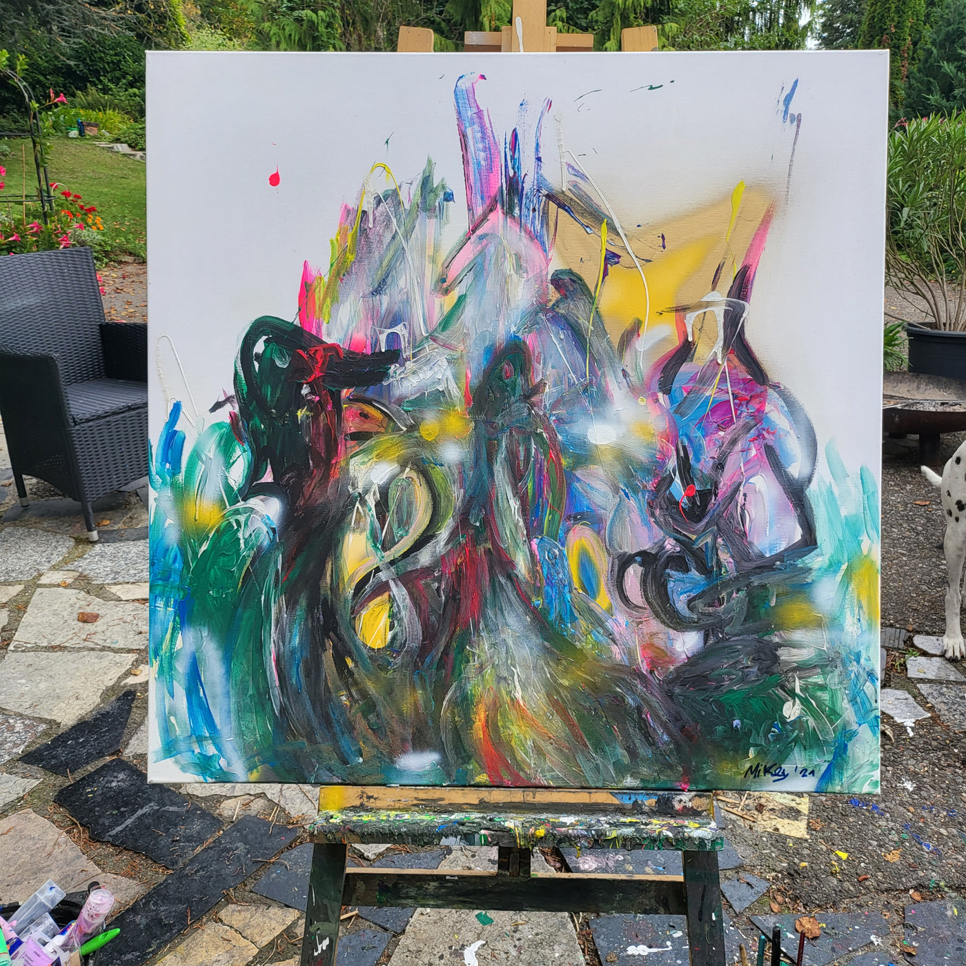 Painting °82 The Peaks