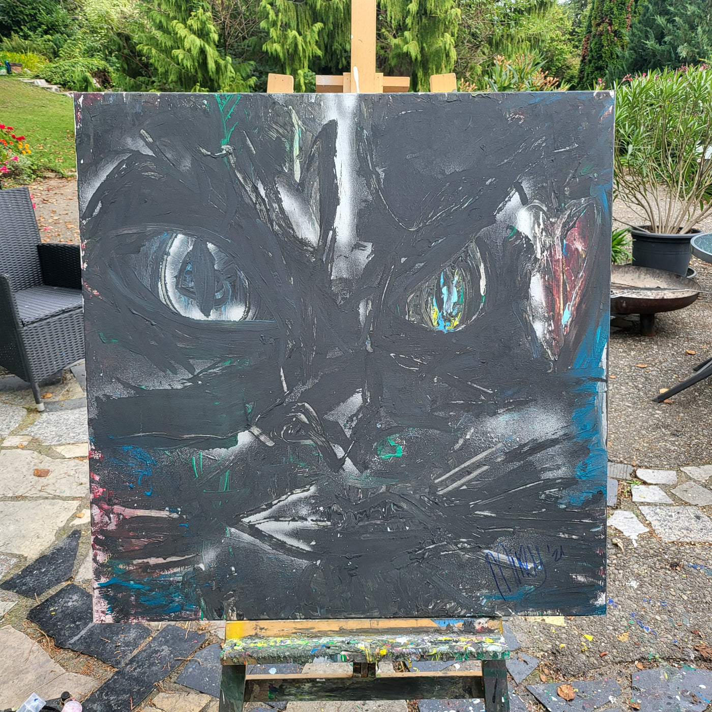 Painting °85 The Light in the Darkness