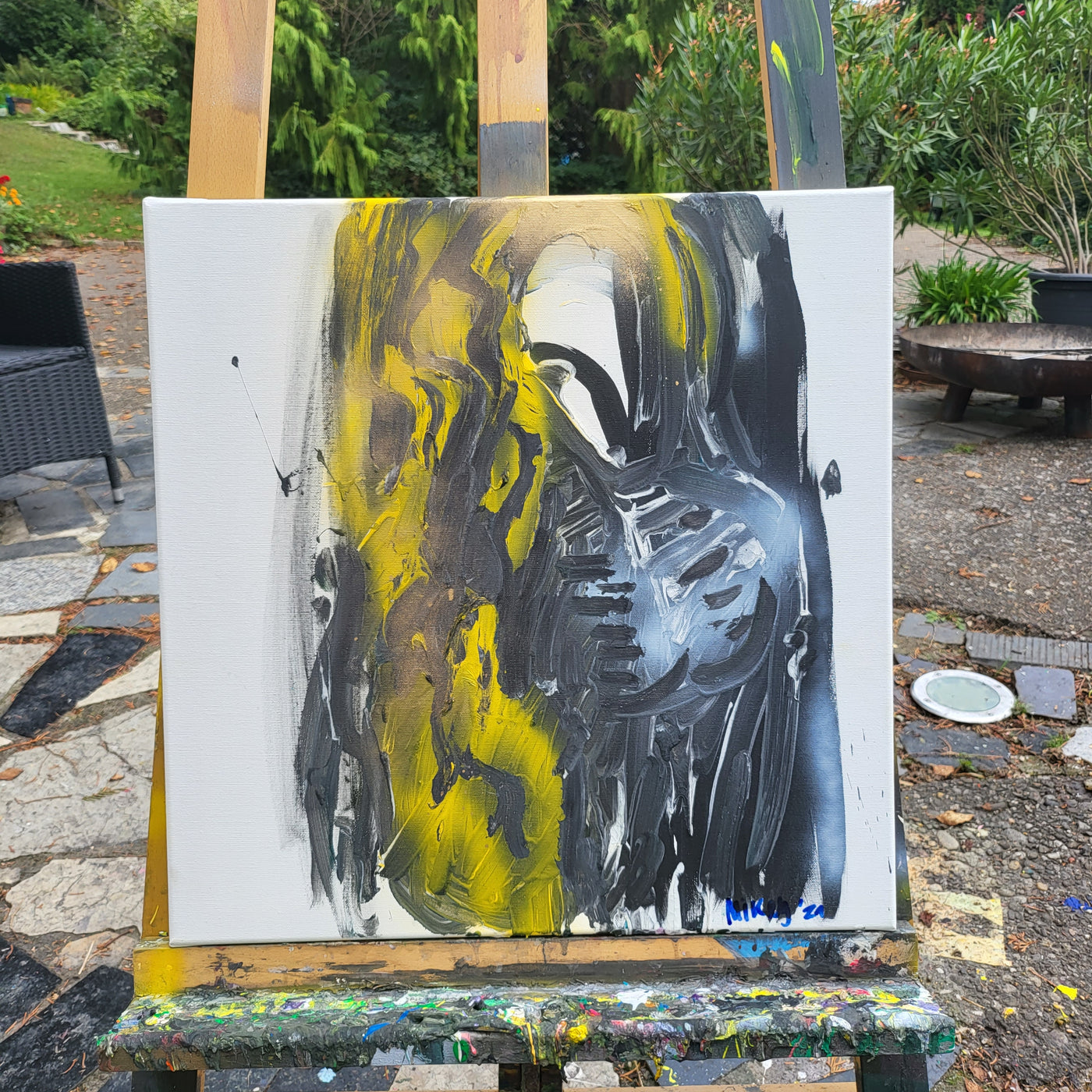 Painting °93 Mystery Woman