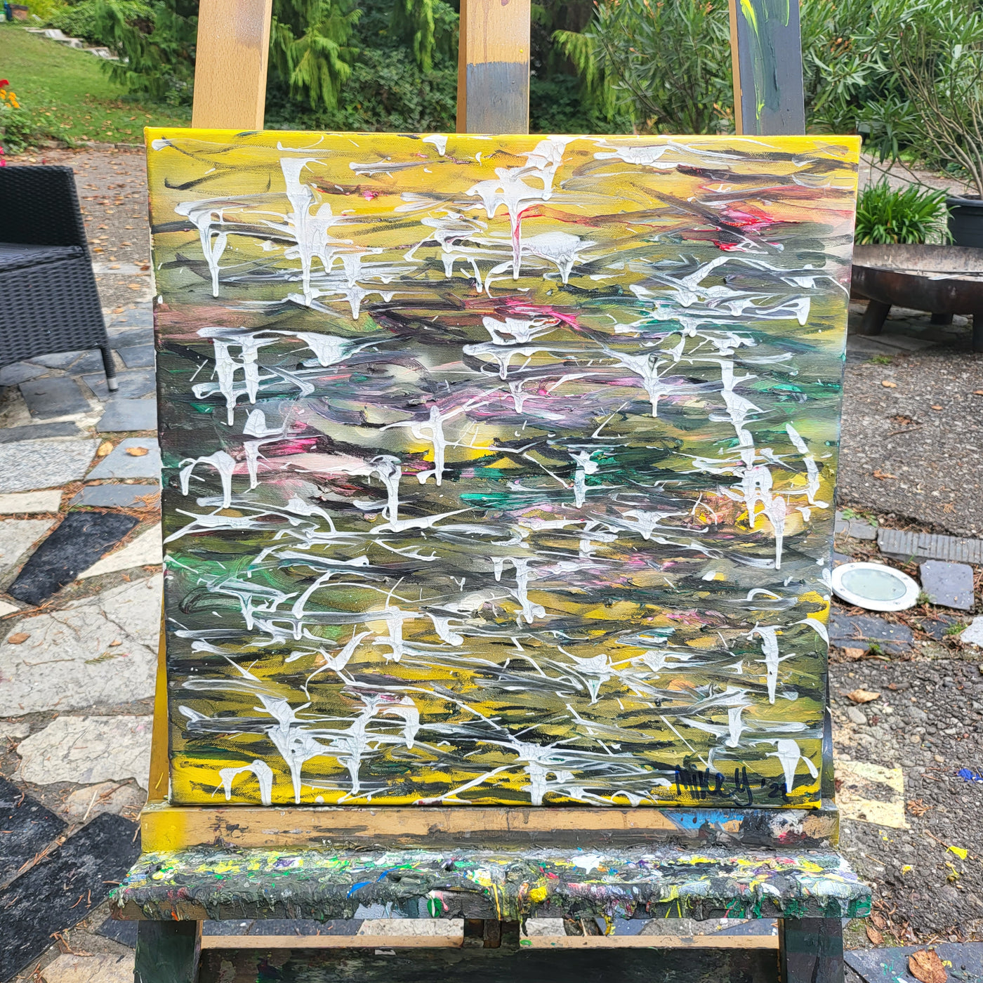 Painting °91 Sunset in Waters