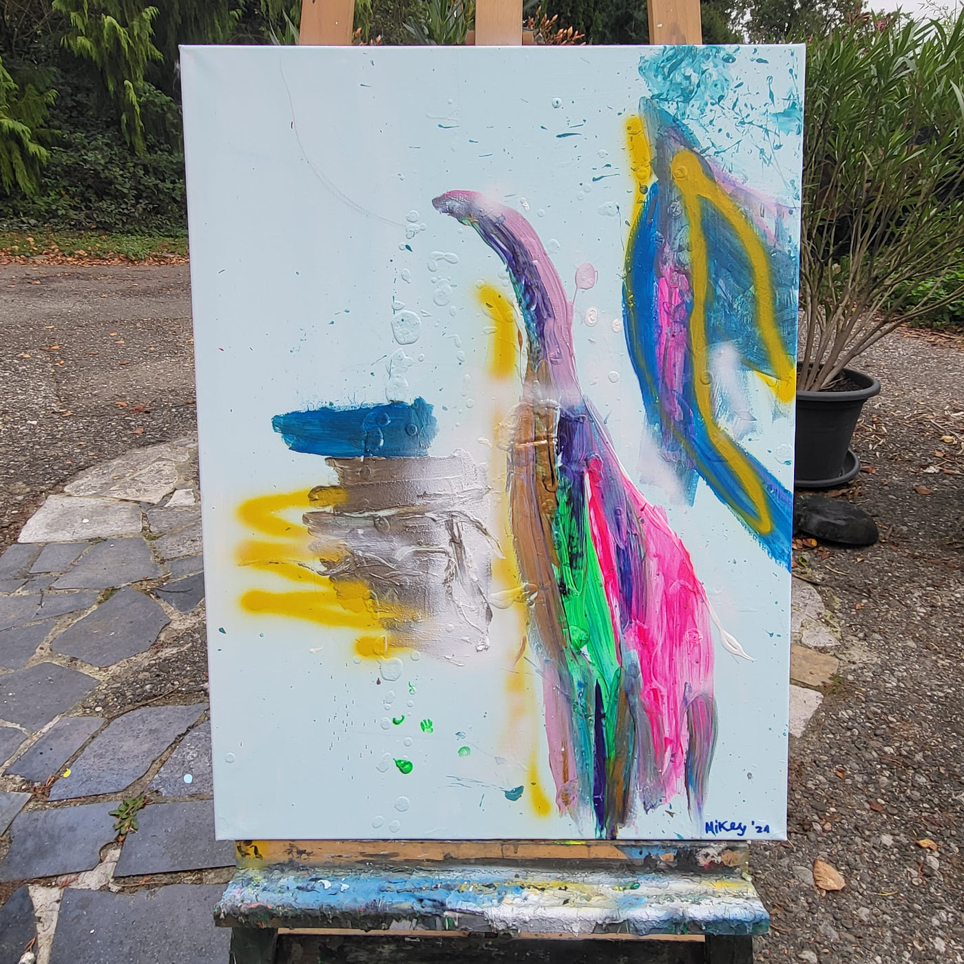 Painting °101 Message of Elegance