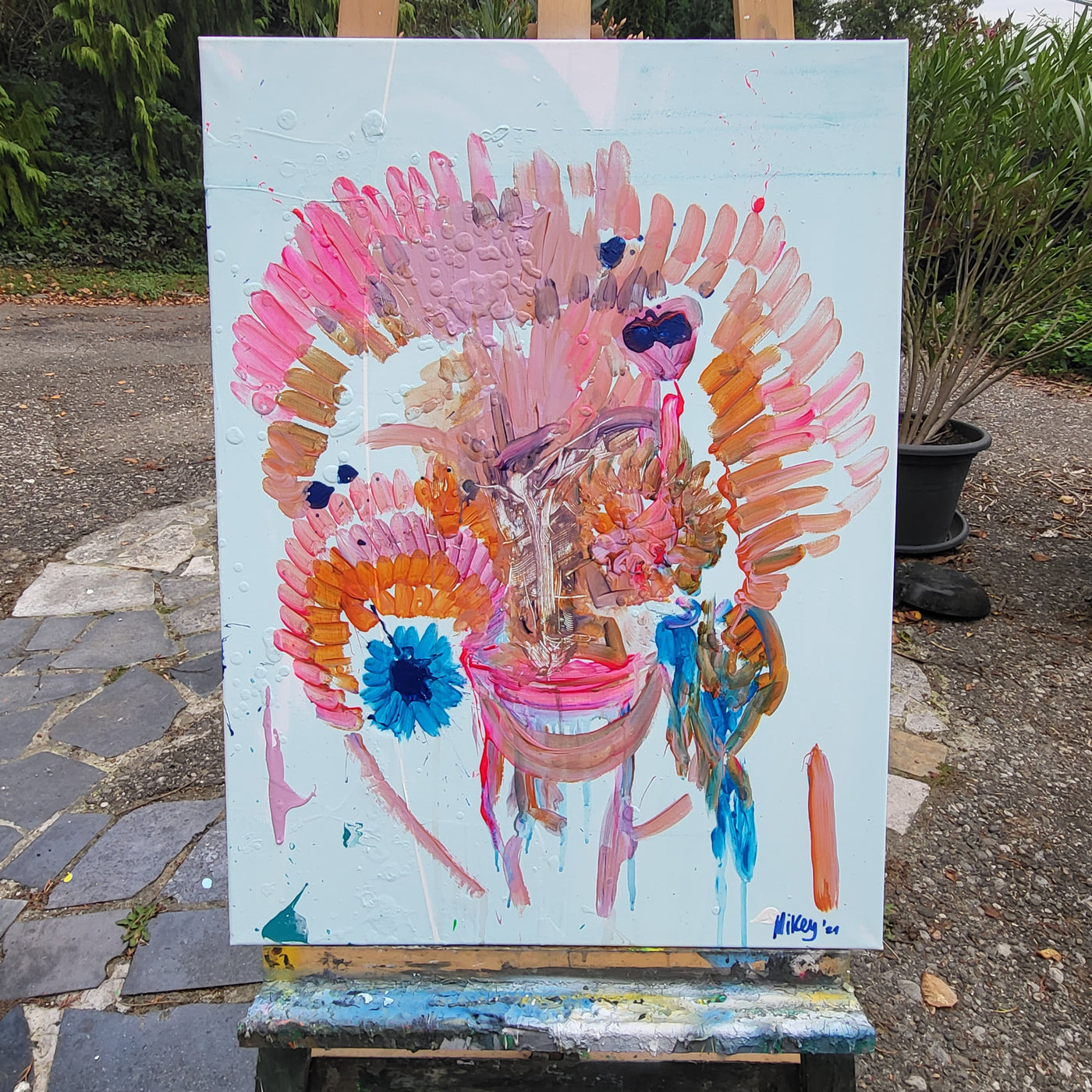 Painting °102 Waggis 2020