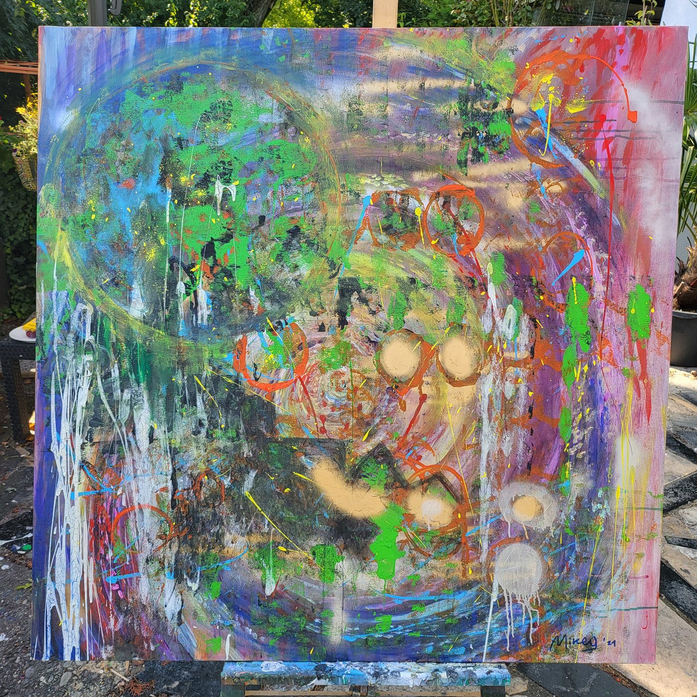 Painting °51 Uncharted Territories