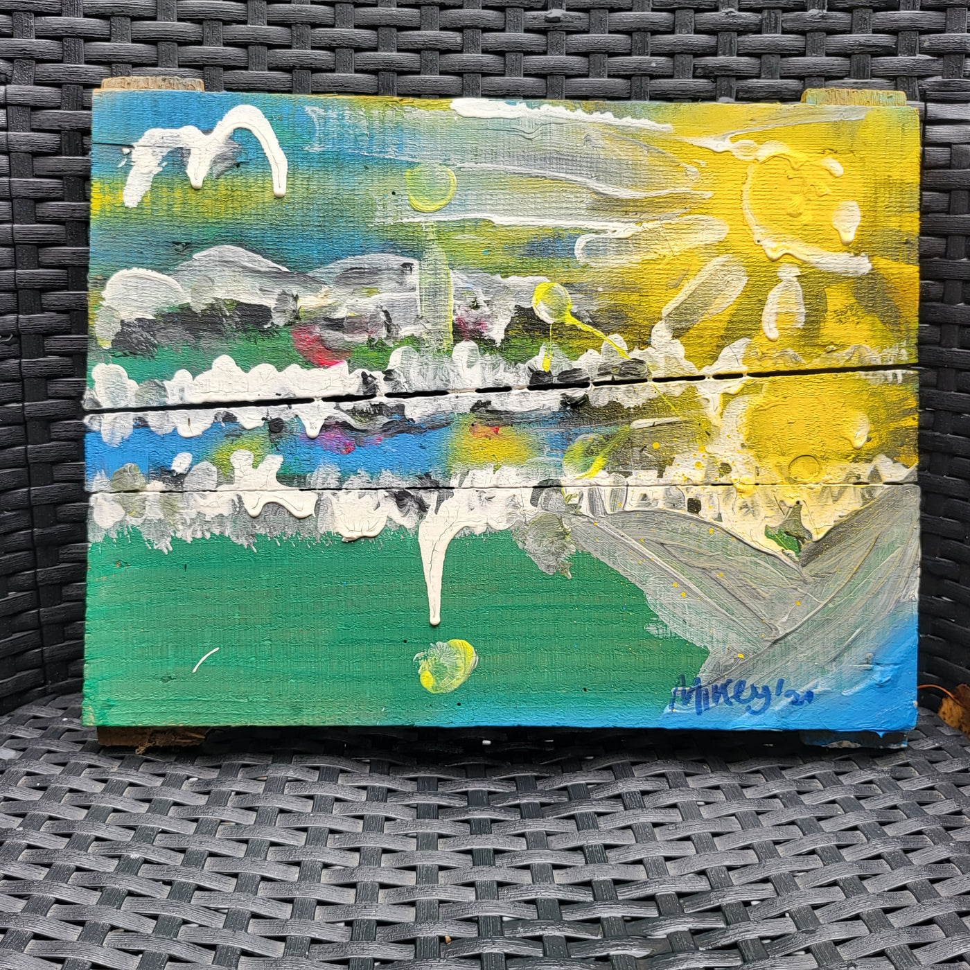 Painting °305 Sunny Nature Place